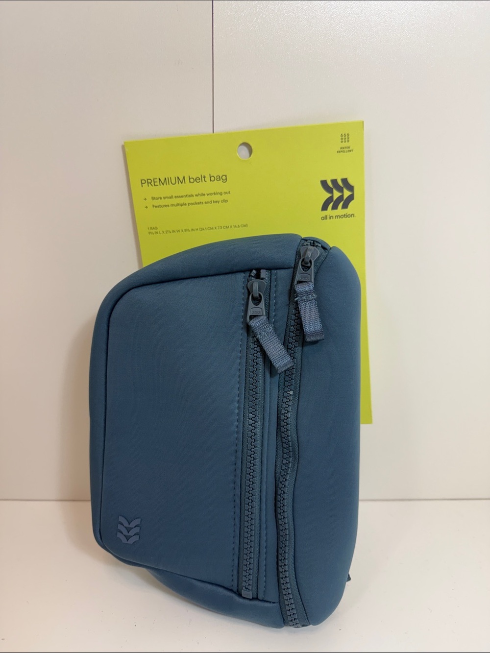 all in motion Belt Bag in Slate Blue